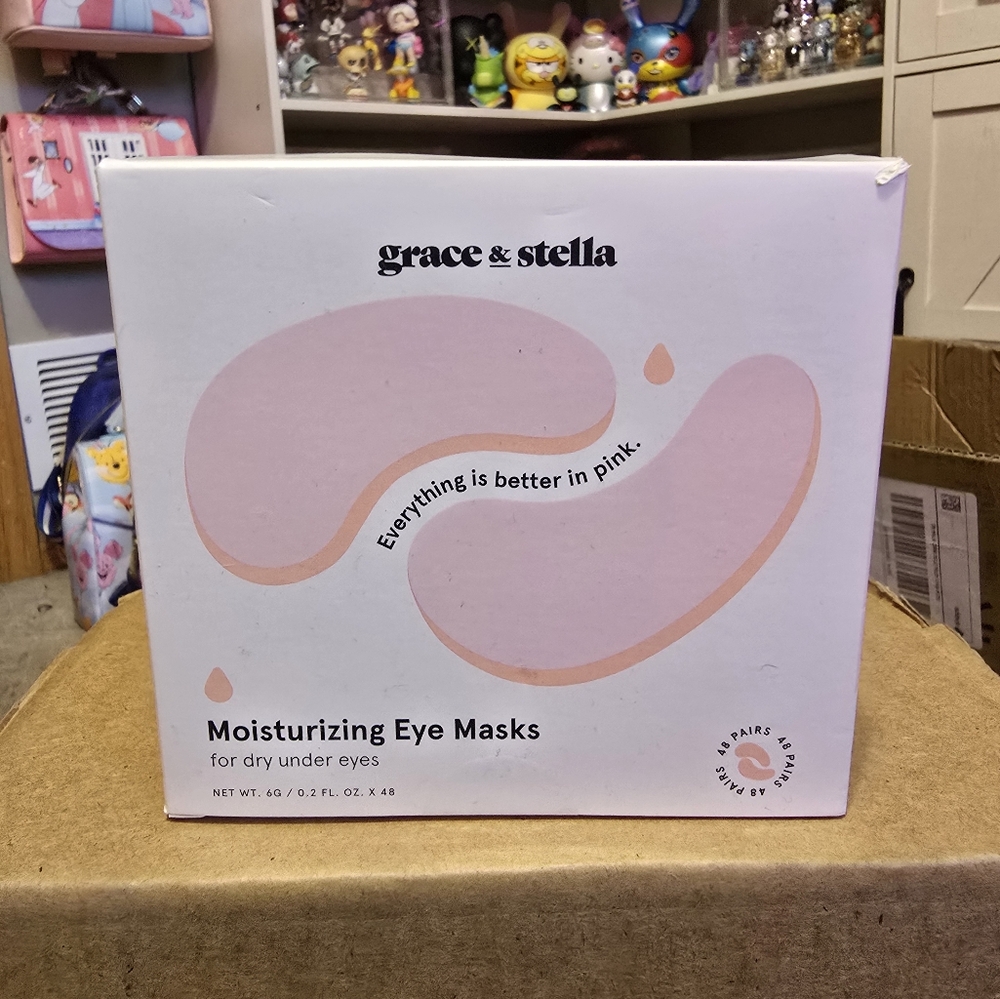 Grace & Stella Moisturizing Eye Masks 1 Pair Eye Mask - Picture 4 of 12